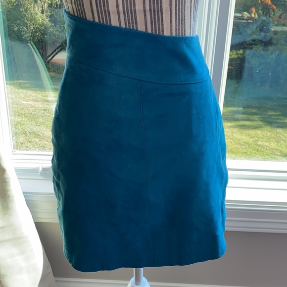 NWT MAJE JOSEPH Suede Leather Wrap Skirt - Picture 6 of 8